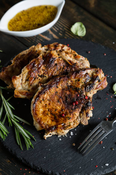 istock Fried pieces of pork 947831014
