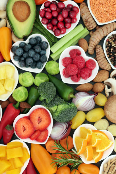 istock Healthy Super Food Background 947848502