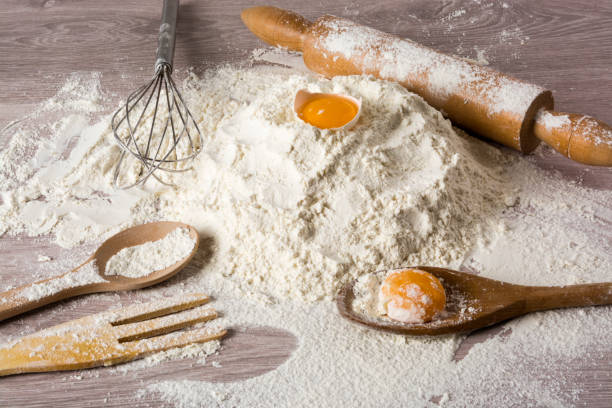 istock Recipe for homemade pasta 947869474