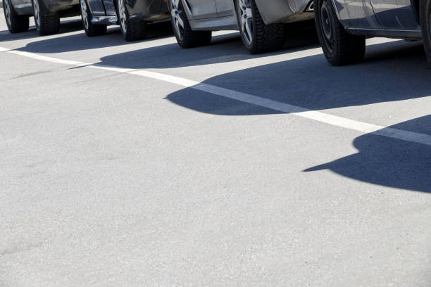 istock Traffic jam a hot sunny day 947893512
