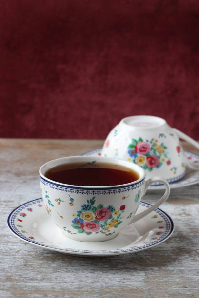 tea cup with tea  for copy space