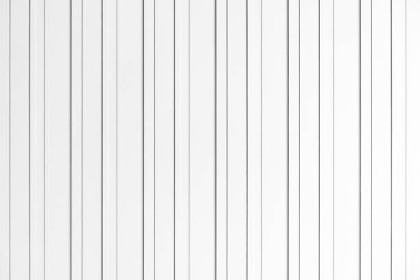 istock Abstract pattern light gray wooden striped line wall 947907222
