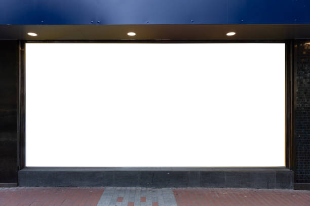 istock Shop Boutique Store Front with Big Window and Place for Name 947917706