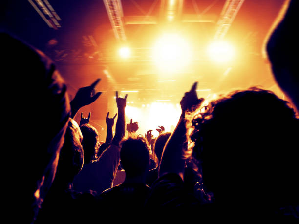 istock Concert venue with people 947918952