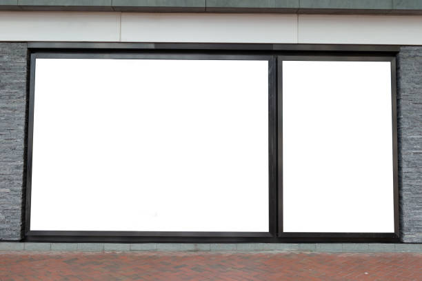 istock Shop Boutique Store Front with Big Window and Place for Name 947920572