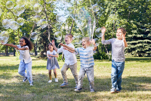 istock Childrens Party at Green Public Park 947959164