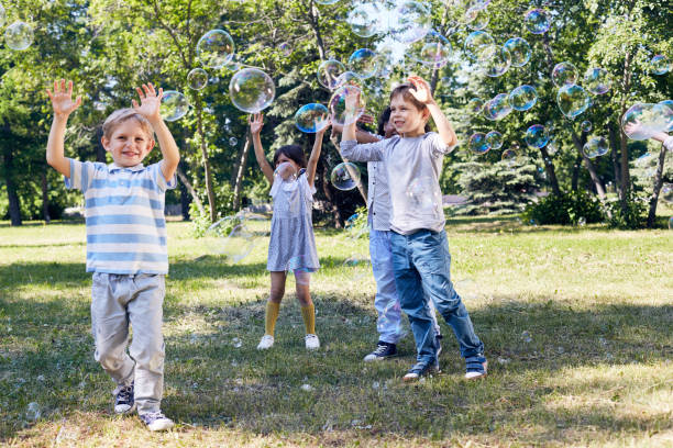 istock Little Children Spending Day Outdoors 947959190