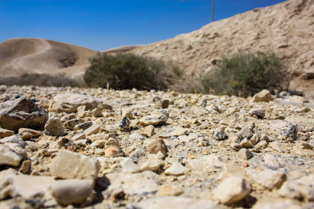 Landscape of the Negev desert in Israel