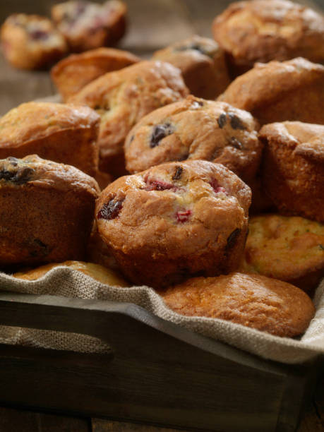 Basket of Homemade Muffins
