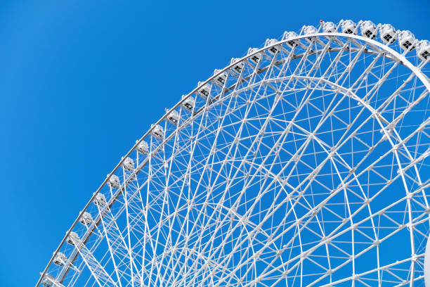 istock Ferris Wheel Over Blue Sky 947975118