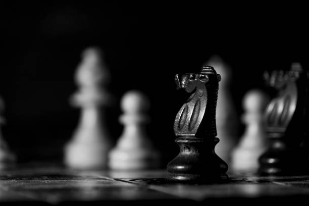 istock Chess photographed on a chessboard 947983956