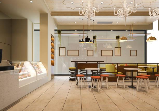 3d rendering interior and exterior design