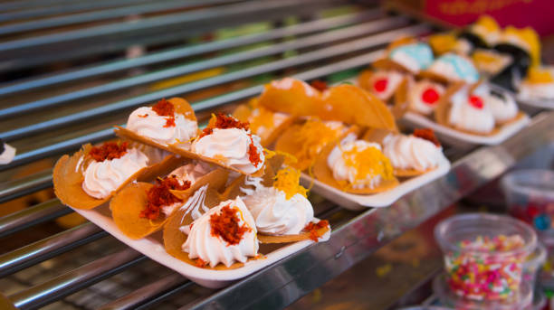 istock Kanom Bueang is an ancient Thai dessert known as crispy pancakes 947998906