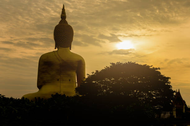 istock Big Buddha in the morning. 947999218