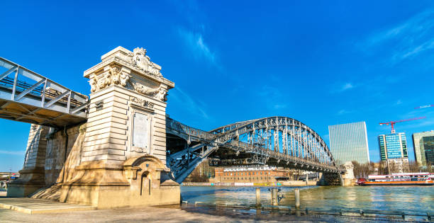 Viaduc d'Austerlitz, a metro bridge across the Seine in Paris