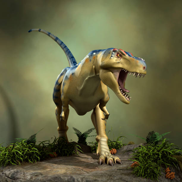 istock 3D rendering dinosaur Tyrannosaurus 948001000