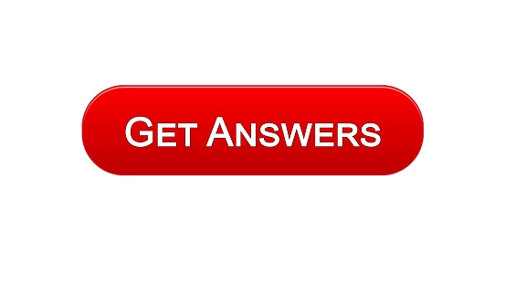 Get Answers Web Interface Button Red Color Online Consultation Site ...