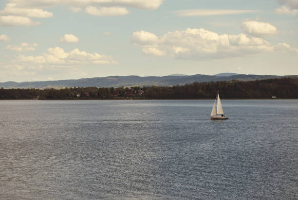 istock Sailboat on the lake 948019478