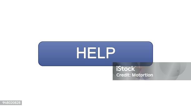Help Button Colours Help Web Interface Button Violet Color Support Online Assistance ...