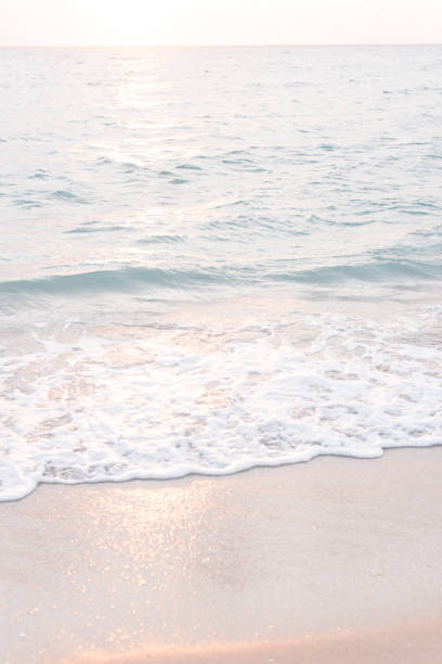istock Soft Blue Waves on the Shore of Palm Beach 948024858