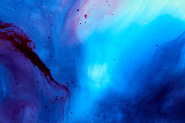 istock Texture of ink in water, background 948030778