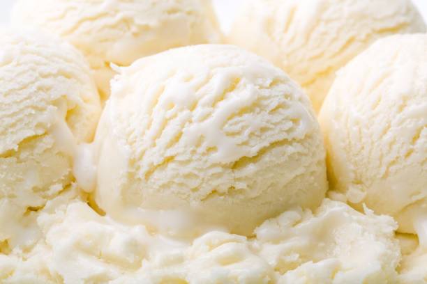 Ice cream. Vanilla Ice Cream Scoops vanilla ice cream photos stock pictures, royalty-free photos & images