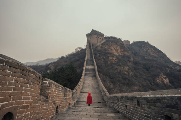 Great Wall of China during Autumn Season