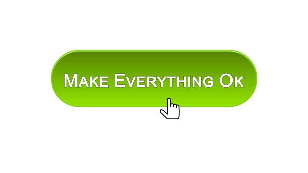 100+ Make Everything Ok Button Stock Photos, Pictures & Royalty-Free ...