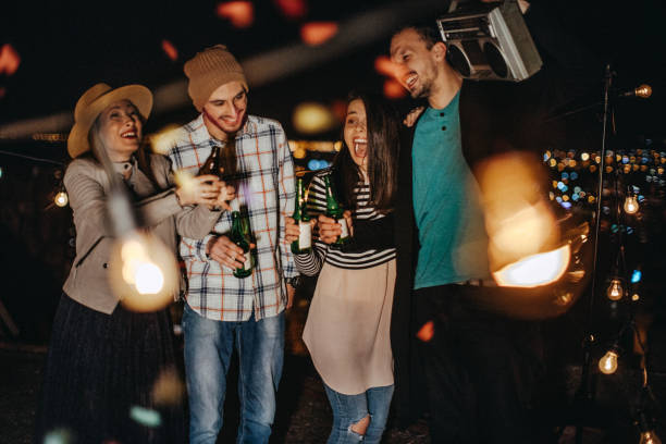 istock Social gathering on the rooftop 948049288