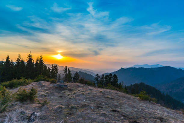 istock landscape at Colibita, romania 948055092