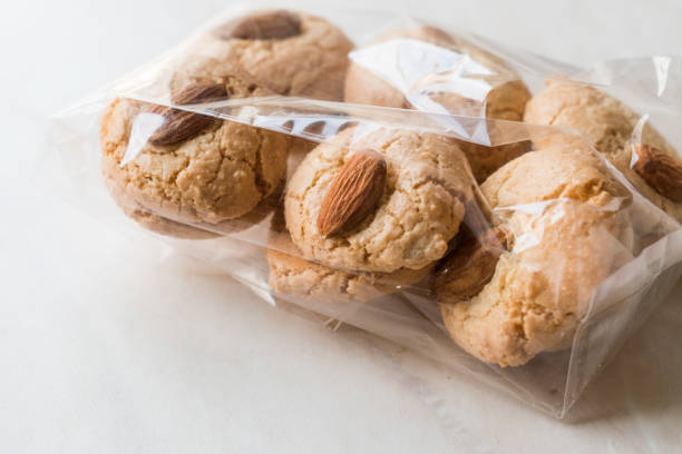 istock Almond Cookies in Package / Acibadem Kurabiyesi 948060738