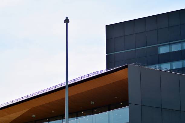 istock Fragment of a modern glass building 948089350