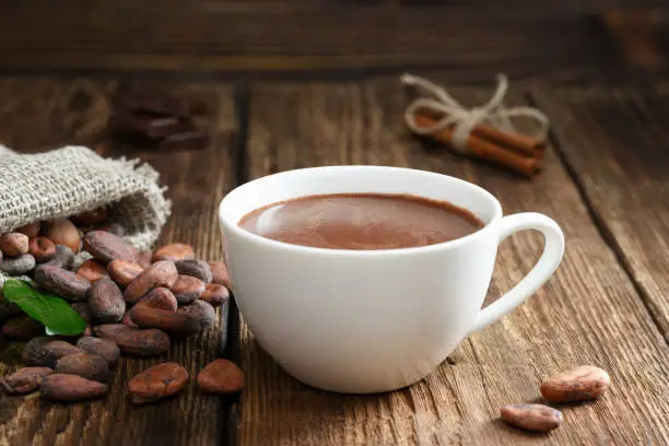 Photo of Hot chocolate in the cup