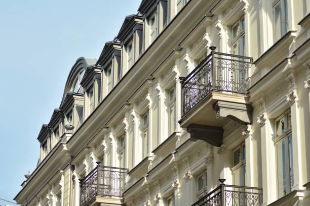 istock Tenement house in old city 948100364