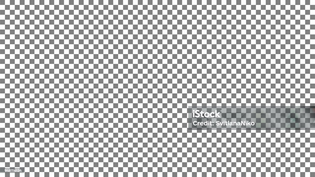 Photoshop background 1920x1080 ppi. Gray and white squares background. Gray and white cage. Chess background. Photoshop cage pattern. Vector illustration EPS10 Checkers stock vector