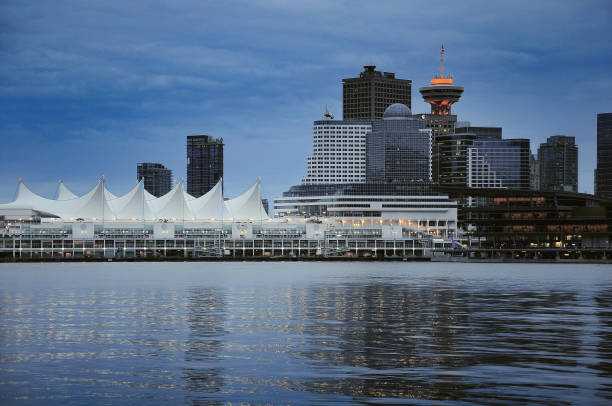 istock Evening view of Vancouver downtown. 948156962