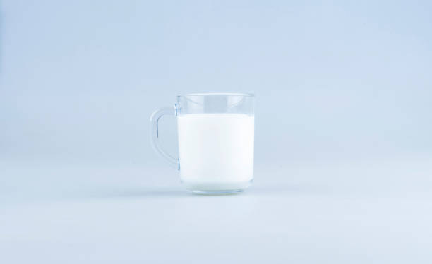 Glass Of Fresh Milk stock photo