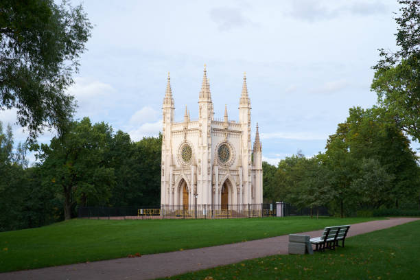 istock Gothic chapel in Peterhof. Petersburg. 948205082