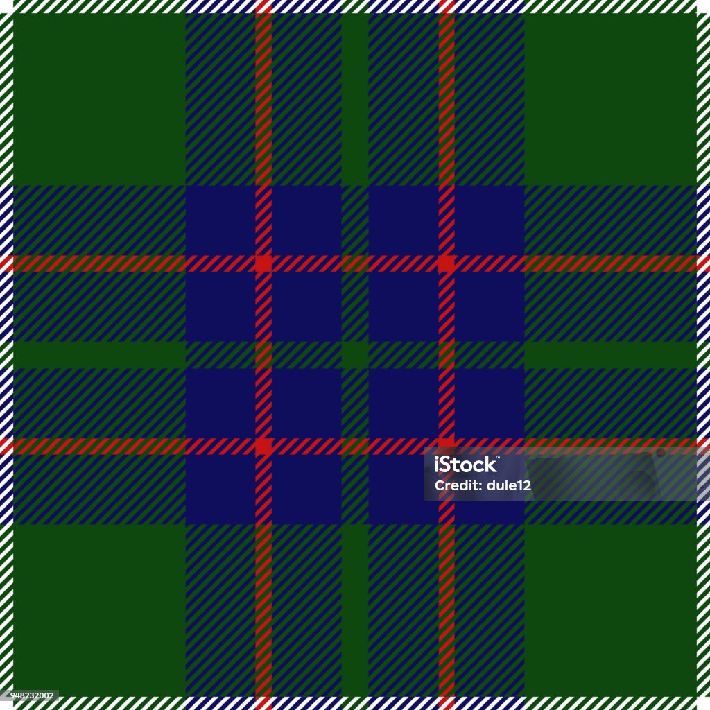 Clan MacIntyre Scottish Tartan Plaid Seamless Pattern Clan MacIntyre Scottish seamless traditional tartan plaid pattern design. Abstract stock vector