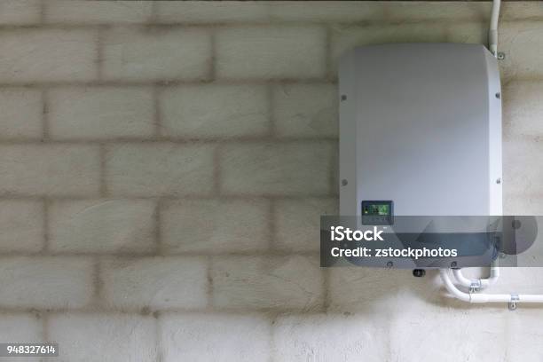 Solar Invertor Power Box Solar Power Inverter Box Stock Photo - Download Image Now - Power ...