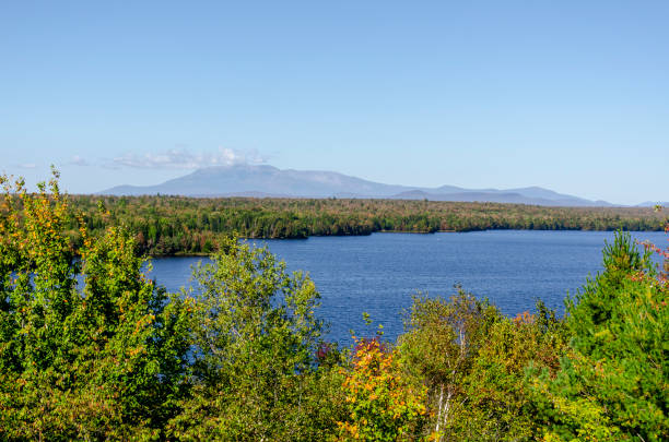 istock Cole Overlook view across Salmon Stream Lake toward Mount Katahdin 948351904