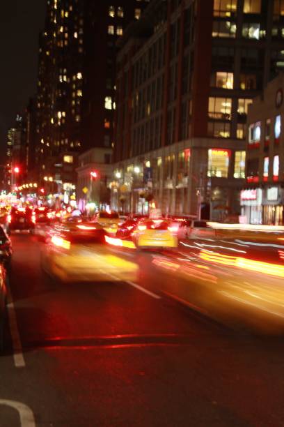 istock Uptown Traffic at Night 948352258