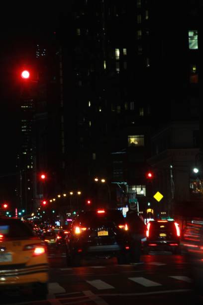istock Uptown Traffic at Night 948352260