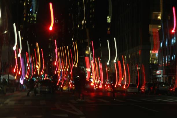 istock Crazy lights of traffic 948355982