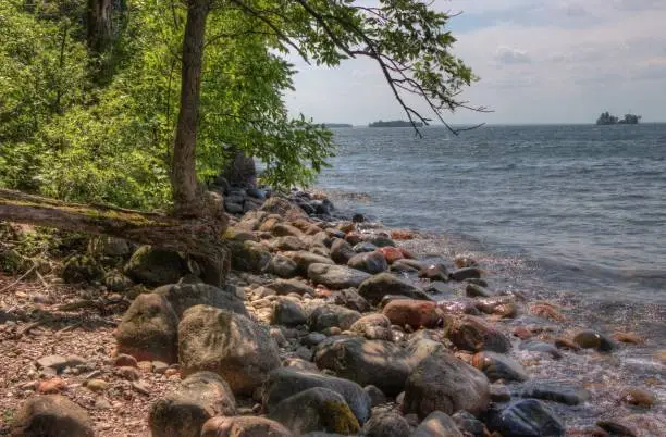 Father Hennepin State Park is located on Mille Lacs Lake in Northern Minnesota