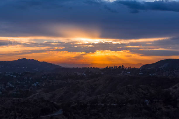 istock Sunbeams Over the Hollywood Hills 948363058