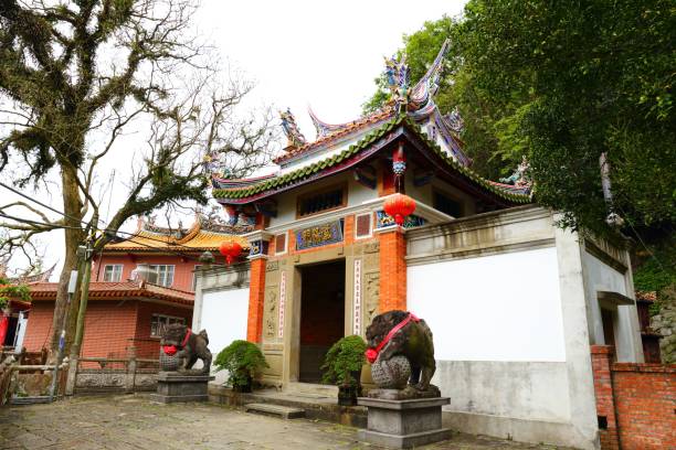 istock Traditional architecture of ancient temple in Taiwan 948372256