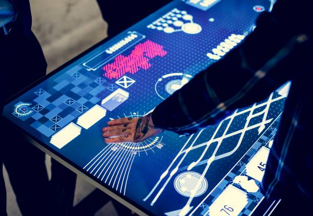 istock People in a technology cyber space meeting 948380196