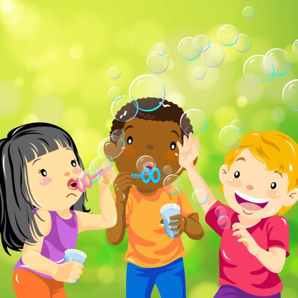 Children Clipart Bubbles