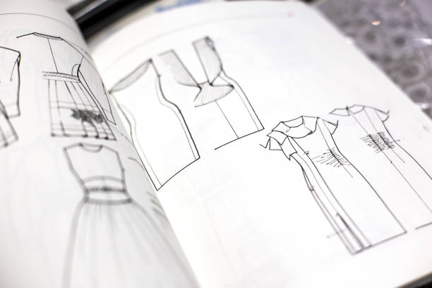 istock Fashion Clothing Design Drawing 948388268